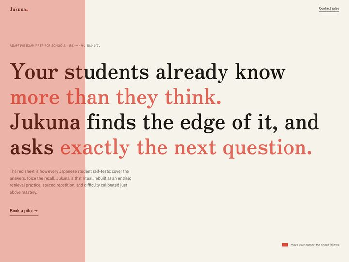 Hero take on a pink panel reading Your students already know more than they think.